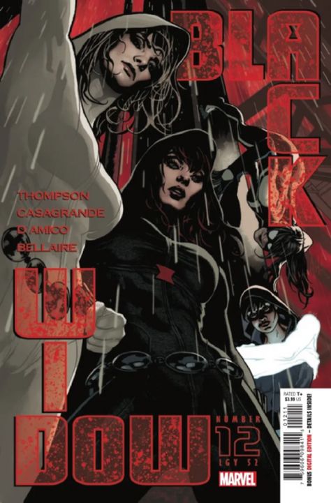 BLACK WIDOW, VOL. 9 #12A - ADAM HUGHES