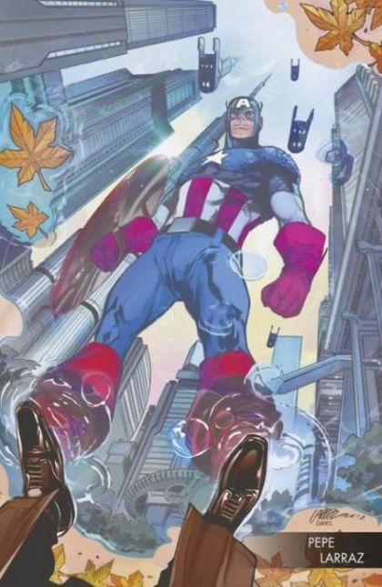 CAPTAIN AMERICA #702C - PEPE LARRAZ YOUNG GUNS