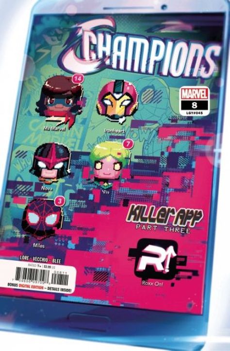CHAMPIONS, VOL. 4 (MARVEL) #8A - TONI INFANTE