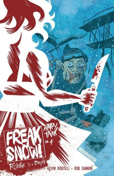 FREAK SNOW (BEHEMOTH COMICS) #4A - VICTOR SANTOS