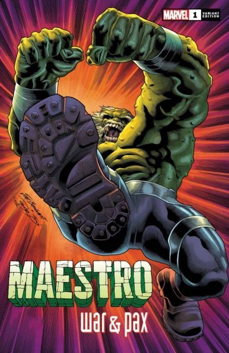 MAESTRO: WAR AND PAX #1D - JOE BENNETT VARIANT