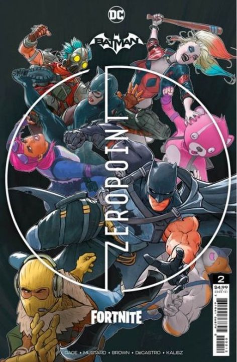 BATMAN / FORTNITE: ZERO POINT #2E - 2ND PRINTING MIKEL JANIN