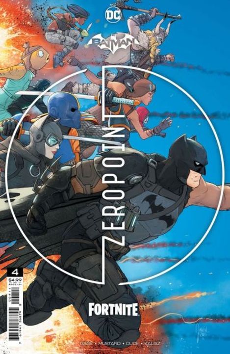 BATMAN / FORTNITE: ZERO POINT #4B - DAN MORA VARIANT