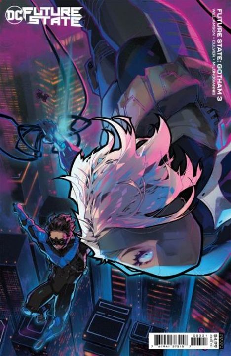 FUTURE STATE: GOTHAM #3B - ROSE BESCH CARD STOCK