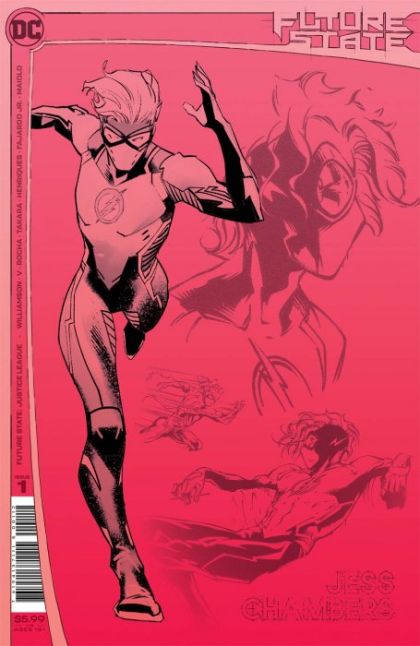 FUTURE STATE: JUSTICE LEAGUE #1D - 2ND PRINTING DESIGN VARIANT