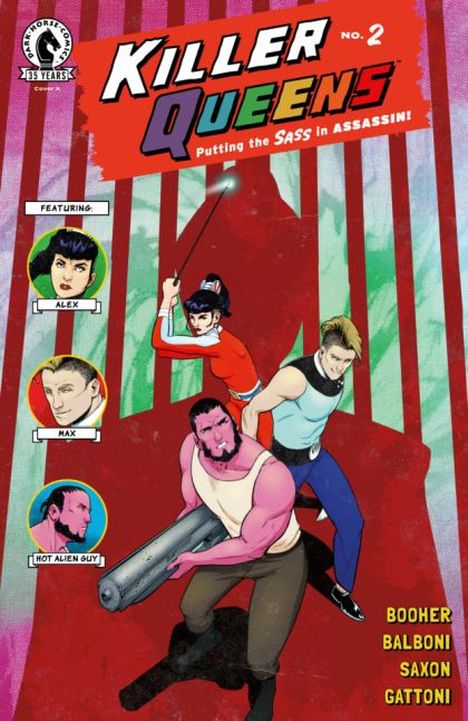KILLER QUEENS #2A - CLAUDIA BALBONI
