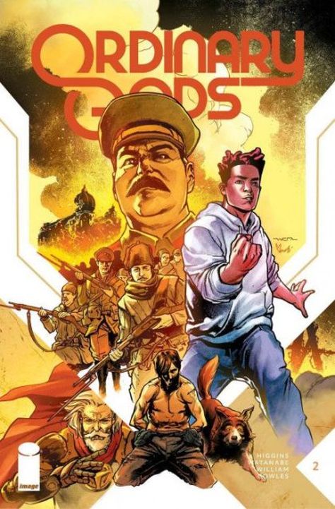 ORDINARY GODS #2C - 2ND PRINTING FELIPE WATANABE