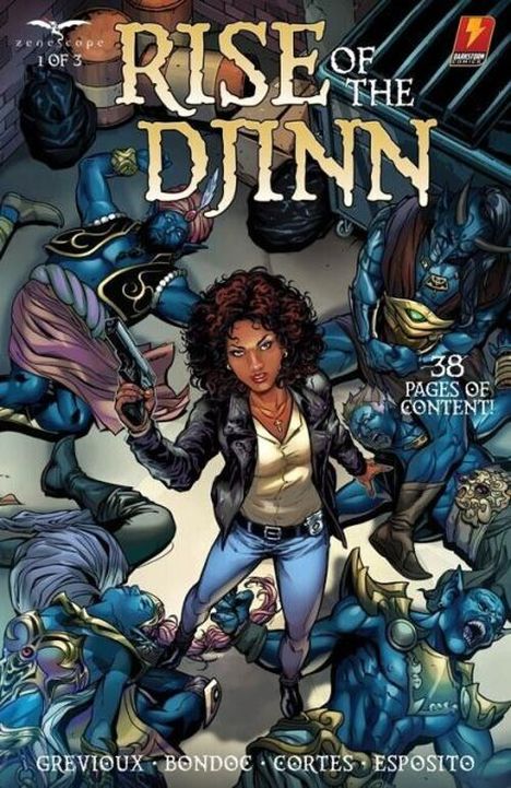 RISE OF THE DJINN #1B - RIVEIRO VARIANT