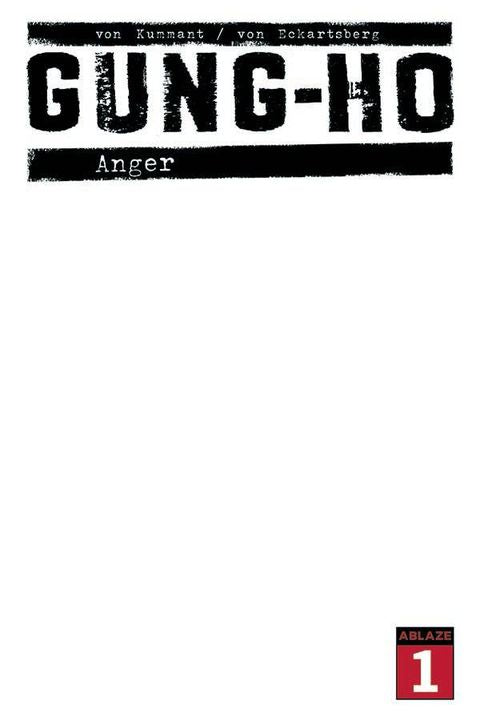 GUNG-HO: ANGER #1E - BLANK SKETCH