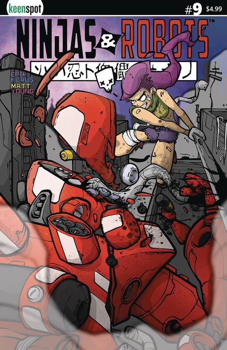 NINJAS & ROBOTS #9B