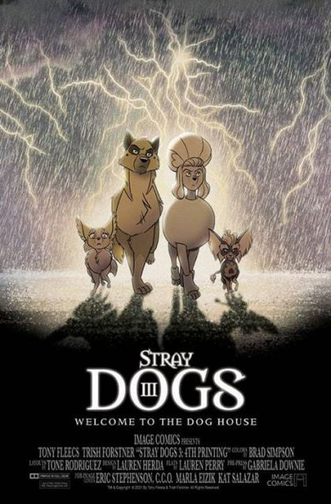 STRAY DOGS (IMAGE COMICS) #3F - 4TH PRINTING / THE CRAFT (1996) HOMAGE VARIANT
