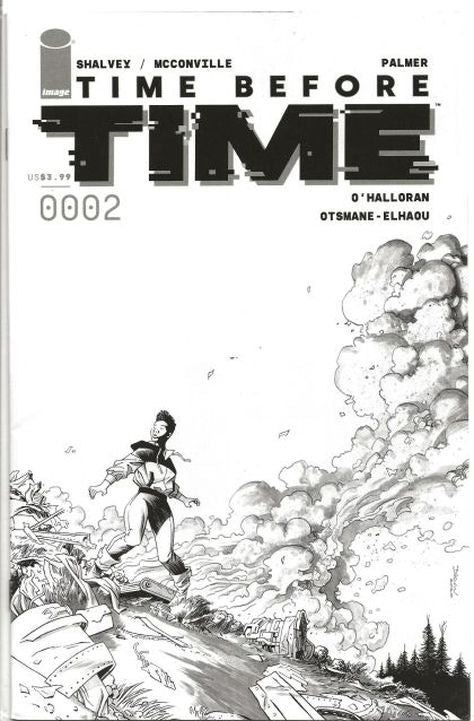 TIME BEFORE TIME #2D - (1:10) DECLAN SHALVEY B&W