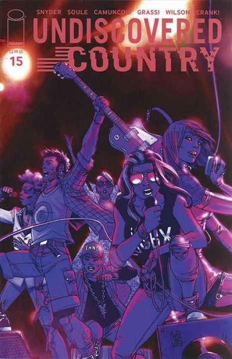 UNDISCOVERED COUNTRY #15A - GIUSEPPE CAMUNCOLI