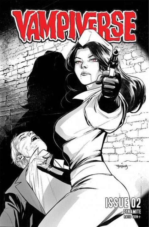 VAMPIVERSE #2F - STEPHEN SEGOVIA LINE ART